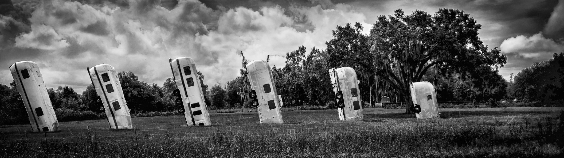 Airstreams in the Pasture